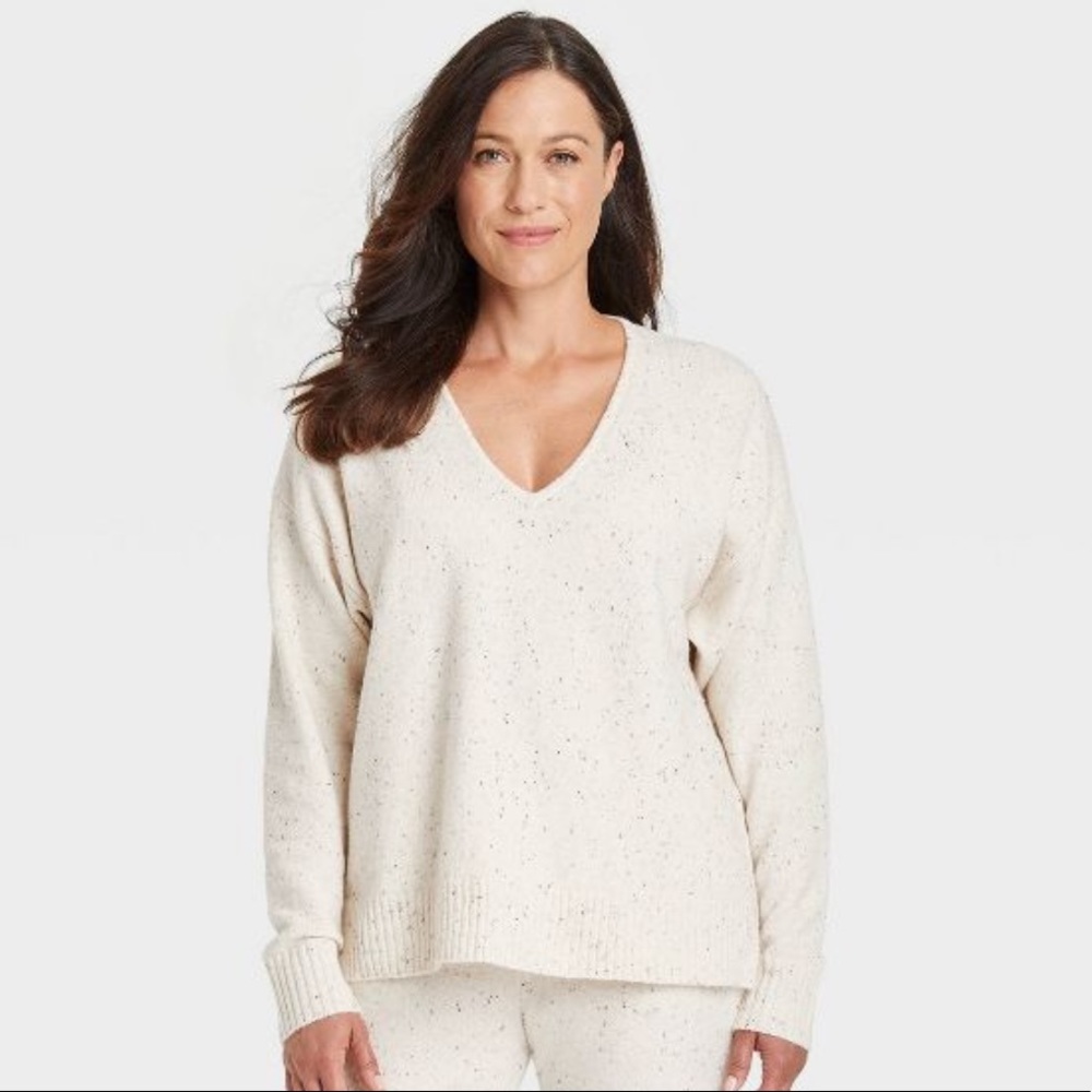 Stars Above™ V-Neck Lounge Pullover Sweater
